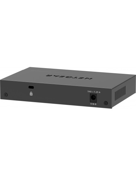 NETGEAR 5-Port Gigabit Ethernet PoE+ Plus Switch (GS305EP) Gestionado L2 L3 Gigabit Ethernet (10 100 1000) Energía sobre