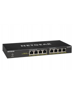 NETGEAR GS308PP No administrado Gigabit Ethernet (10 100 1000) Energía sobre Ethernet (PoE) Negro