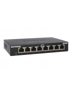 NETGEAR GS308-300PES switch No administrado L2 Gigabit Ethernet (10 100 1000) Negro 2