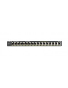 NETGEAR GS316PP No administrado Gigabit Ethernet (10 100 1000) Energía sobre Ethernet (PoE) Negro 2