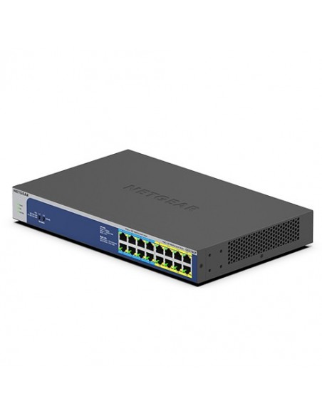 NETGEAR GS516UP No administrado Gigabit Ethernet (10 100 1000) Energía sobre Ethernet (PoE) Gris