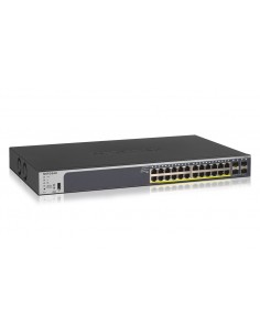 NETGEAR GS728TP Gestionado L2 L3 L4 Gigabit Ethernet (10 100 1000) Energía sobre Ethernet (PoE) 1U Negro