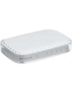NETGEAR GS605-400PES switch No administrado L2 Gigabit Ethernet (10 100 1000) Blanco