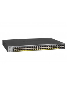 NETGEAR GS752TPP Gestionado L2 L3 L4 Gigabit Ethernet (10 100 1000) Energía sobre Ethernet (PoE) 1U Negro