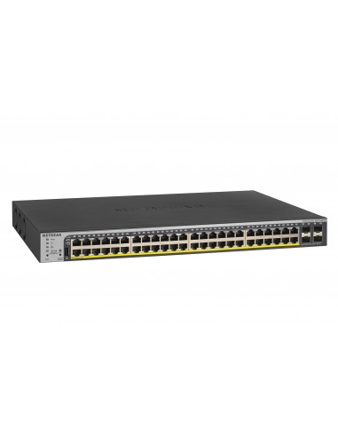 NETGEAR GS752TPP Gestionado L2 L3 L4 Gigabit Ethernet (10 100 1000) Energía sobre Ethernet (PoE) 1U Negro