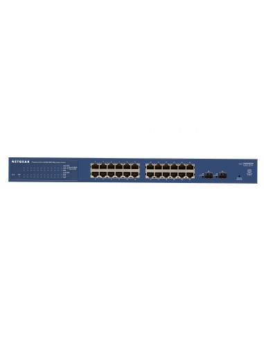 NETGEAR ProSAFE GS724Tv4 Gestionado L3 Gigabit Ethernet (10 100 1000) Azul