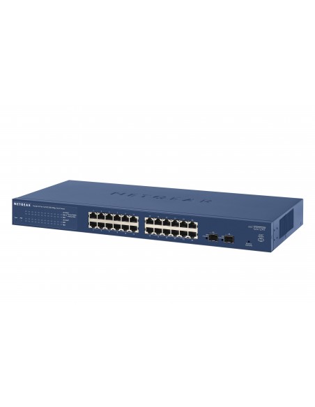 NETGEAR ProSAFE GS724Tv4 Gestionado L3 Gigabit Ethernet (10 100 1000) Azul