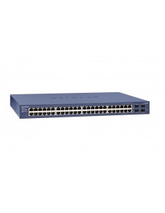 NETGEAR GS748T Gestionado L2+ Gigabit Ethernet (10 100 1000) Azul