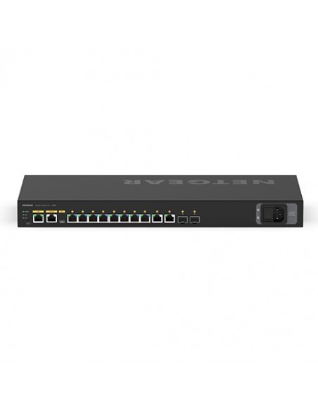 NETGEAR M4250-10G2F Gestionado L2 L3 Gigabit Ethernet (10 100 1000) Energía sobre Ethernet (PoE) 1U Negro