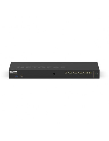 NETGEAR M4250-10G2XF-PoE+ Gestionado L2 L3 Gigabit Ethernet (10 100 1000) Energía sobre Ethernet (PoE) 1U Negro