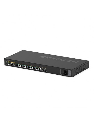 NETGEAR M4250-10G2XF-PoE+ Gestionado L2 L3 Gigabit Ethernet (10 100 1000) Energía sobre Ethernet (PoE) 1U Negro