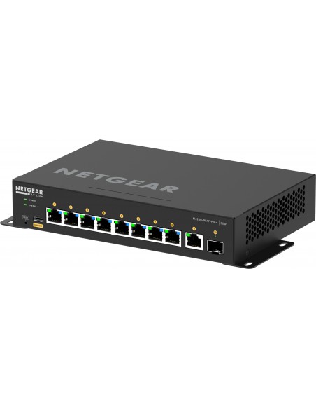 NETGEAR GSM4210PD-100EUS switch Gestionado L2 L3 Gigabit Ethernet (10 100 1000) Energía sobre Ethernet (PoE) Negro