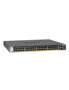 NETGEAR M4300-52G-PoE+ 550W PSU Gestionado L2 L3 L4 Gigabit Ethernet (10 100 1000) Energía sobre Ethernet (PoE) 1U Negro 2