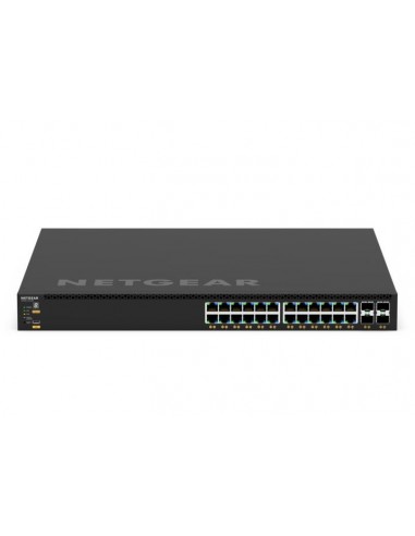 NETGEAR GSM4328-100AJS Gestionado L3 Gigabit Ethernet (10 100 1000) Energía sobre Ethernet (PoE) 1U Negro