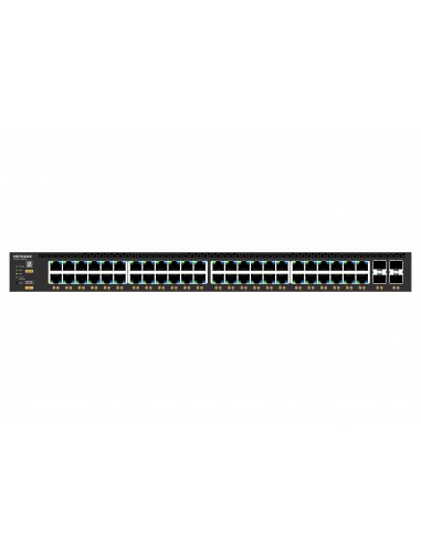 NETGEAR M4350-48G4XF Gestionado L3 Gigabit Ethernet (10 100 1000) Energía sobre Ethernet (PoE) 1U Negro