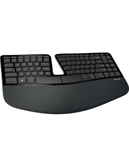 Microsoft L5V-00028 teclado Ratón incluido RF inalámbrico QWERTY Portugués Negro