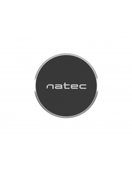 NATEC NKP-1091 soporte Soporte pasivo Teléfono móvil smartphone, Navegante Negro, Plata