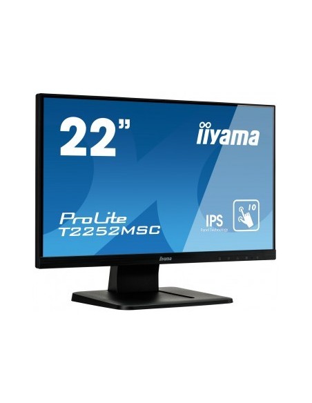 iiyama T2252MSC-B1 monitor POS 54,6 cm (21.5") 1920 x 1080 Pixeles Full HD Pantalla táctil