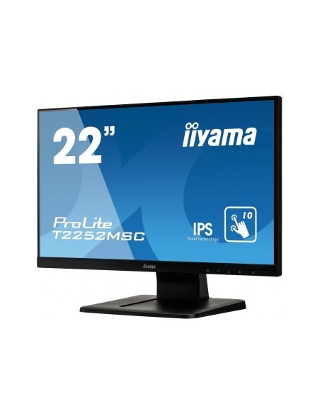 iiyama T2252MSC-B1 monitor POS 54,6 cm (21.5") 1920 x 1080 Pixeles Full HD Pantalla táctil