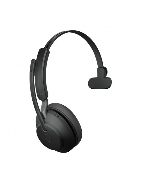 Jabra Evolve2 65, UC Mono Auriculares Inalámbrico Diadema Oficina Centro de llamadas USB Tipo C Bluetooth Negro