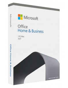 Microsoft Office 2021 Home & Business Office suite Completo 1 licencia(s) Inglés
