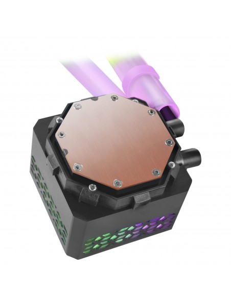 Mars Gaming ML-ULTRA360 Negro Refrigeración Líquida CPU TDP 650W Espejo Infinito 3 Ventiladores Silenciosos FDB ARGB Tubos ARGB Mars Gaming ML-ULTRA360 Negro Refrigeración Líquida CPU TDP 650W Espejo Infinito 3 Ventiladores Silenciosos FDB ARGB Tubos ARGB