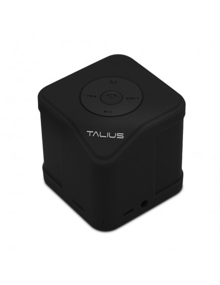TALIUS altavoz Cube 3W Fm  Sd bluetooth black