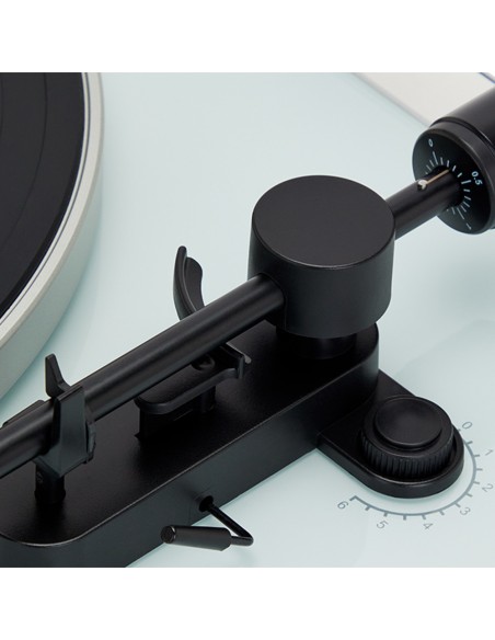 Aiwa APX-790BT WH tocadisco Tocadiscos de tracción por correa Aluminio, Blanco Semiautomático