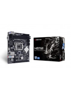 Biostar H61MHV3 placa base Intel® H61 LGA 1155 (Socket H2) micro ATX 2