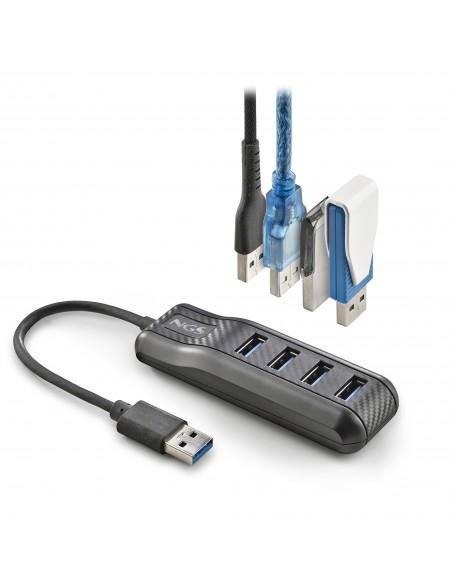 NGS PORT 3.0 USB 3.2 Gen 1 (3.1 Gen 1) Type-A 4800 Mbit s Negro