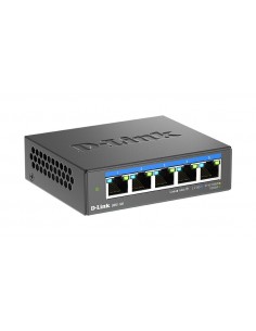 D-Link DMS-105 No administrado L2 2.5G Ethernet (100 1000 2500) Negro