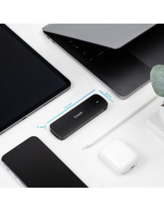 TooQ Caja Externa para SSD M.2 NVMe, Negro 2