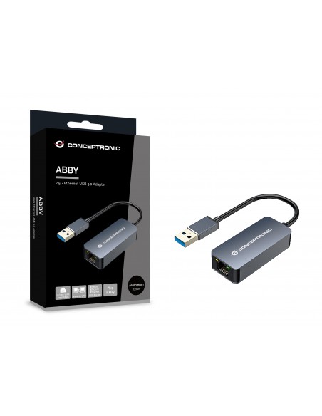 Conceptronic ABBY12G adaptador y tarjeta de red Ethernet 2500 Mbit s