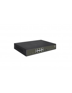 LevelOne GES-2110P switch Gestionado L2 Gigabit Ethernet (10 100 1000) Energía sobre Ethernet (PoE) Negro 2