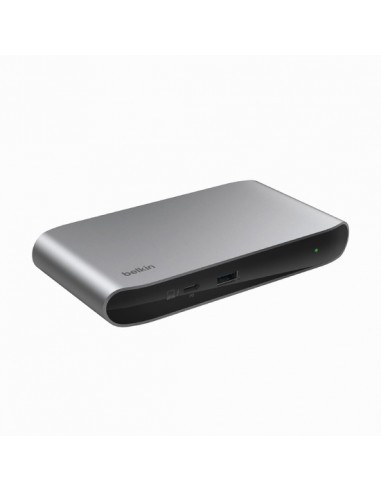 Belkin INC013VFSGY hub de interfaz Thunderbolt 4 40000 Mbit s Negro, Gris