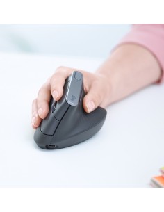 Logitech MX Vertical ratón mano derecha RF Wireless + Bluetooth Óptico 4000 DPI 2