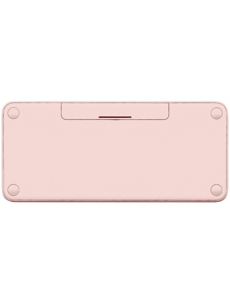 Logitech K380 Multi-Device teclado Bluetooth QWERTY Español Rosa