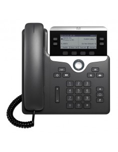 Cisco 7821 teléfono IP Negro, Plata 2 líneas