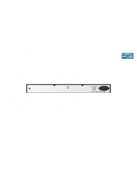 D-Link DGS-1026MP switch No administrado Gigabit Ethernet (10 100 1000) Energía sobre Ethernet (PoE) Negro, Gris