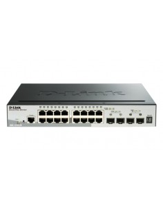 D-Link DGS-1510 Gestionado L3 Gigabit Ethernet (10 100 1000) Energía sobre Ethernet (PoE) Negro