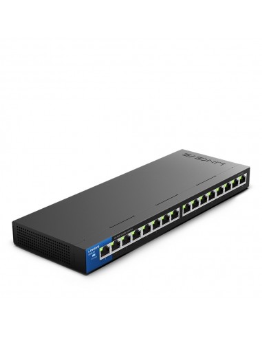 Linksys Conmutador Gigabit de escritorio con 16 puertos (LGS116)