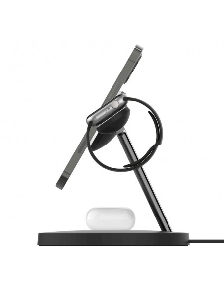 Belkin BOOST↑CHARGE PRO Auriculares, Smartphone, Reloj inteligente Negro USB Cargador inalámbrico Interior