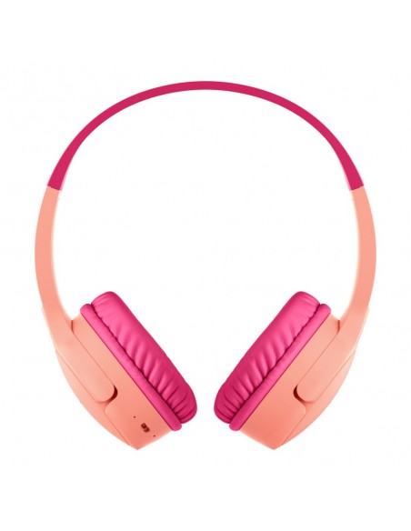 Belkin SOUNDFORM Mini Auriculares Inalámbrico y alámbrico Diadema Música MicroUSB Bluetooth Rosa