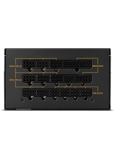 NOX HUMMER X 850W PLUS GOLD unidad de fuente de alimentación 24-pin ATX Negro