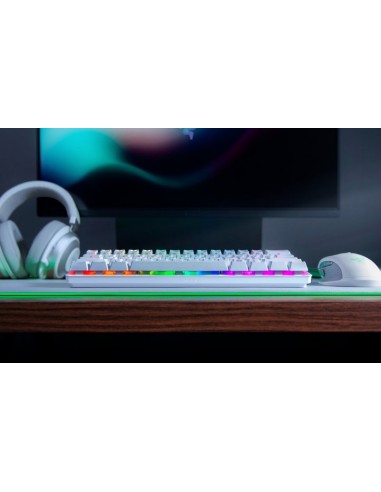Razer Huntsman Mini teclado USB QWERTY Internacional de EE.UU. Blanco