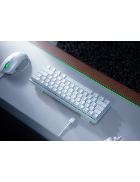 Razer Huntsman Mini teclado USB QWERTY Internacional de EE.UU. Blanco