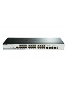 D-Link DGS-1510-28P switch Gestionado L3 Gigabit Ethernet (10 100 1000) Energía sobre Ethernet (PoE) Negro 2