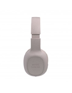 Mars Gaming MHW-ECO Auriculares Inalámbricos Ecológicos Bluetooth 5.1 Micrófono Material Orgánico Wheat Straw