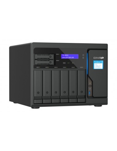 QNAP TS-855X SAN Torre Ethernet Negro C5125