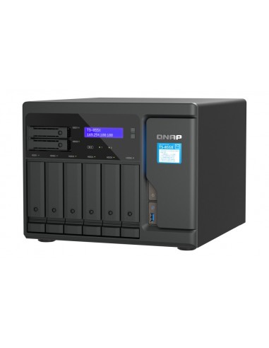 QNAP TS-855X SAN Torre Ethernet Negro C5125